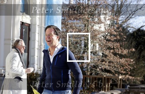 Amsterdam 13 februari 2021
Jort Kelder en Mark Rutte bij vondel CS in het vondelpark.