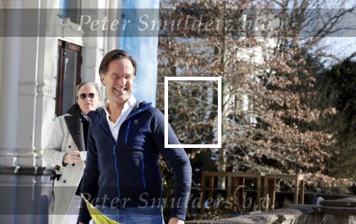 Amsterdam 13 februari 2021
Jort Kelder en Mark Rutte bij vondel CS in het vondelpark.