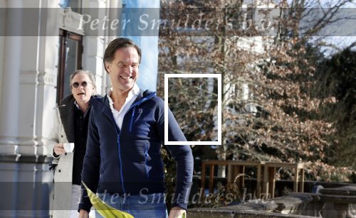 Amsterdam 13 februari 2021
Jort Kelder en Mark Rutte bij vondel CS in het vondelpark.