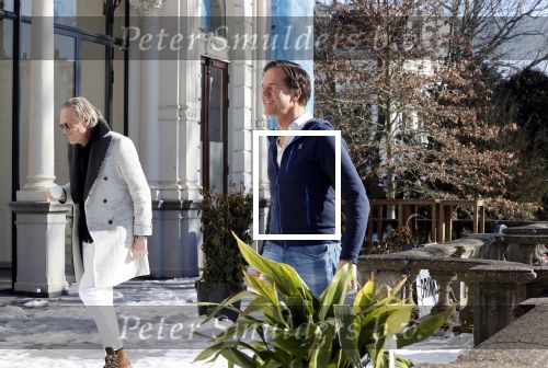 Amsterdam 13 februari 2021
Jort Kelder en Mark Rutte bij vondel CS in het vondelpark.
