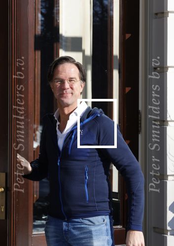 Amsterdam 13 februari 2021
Jort Kelder en Mark Rutte bij vondel CS in het vondelpark.