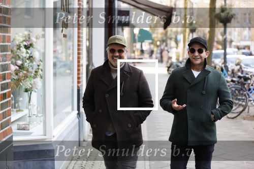 Amsterdam 2 maart 2021
Najib Amhali en Parry Patel in Amsterdam zuid.