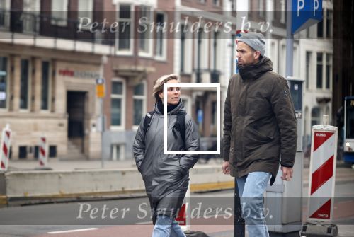 Amsterdam 7 maart 2021
Stijn Fransen met haar nieuwe vriend Siefried Jongsmaa