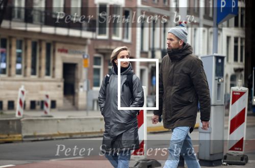 Amsterdam 7 maart 2021
Stijn Fransen met haar nieuwe vriend Siefried Jongsmaa
