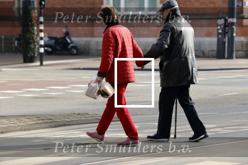 Amsterdam 21 februari 2021
Theo Heuft met zijn partner in Amsterdam zuid
