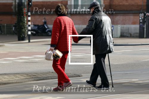 Amsterdam 21 februari 2021
Theo Heuft met zijn partner in Amsterdam zuid