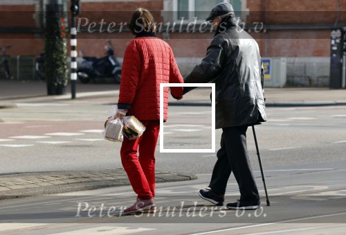 Amsterdam 21 februari 2021
Theo Heuft met zijn partner in Amsterdam zuid