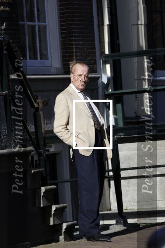 Amsterdam 26 februari 2021
Theo Hiddema in het zonnetje voor zijn huis.