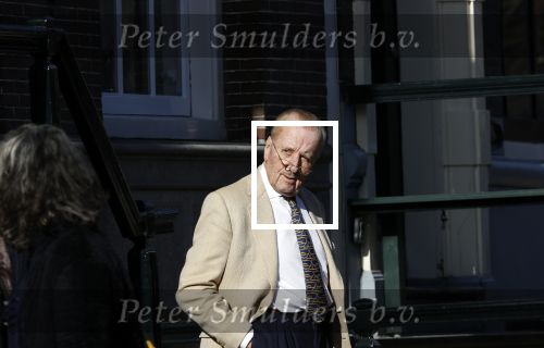 Amsterdam 26 februari 2021
Theo Hiddema in het zonnetje voor zijn huis.