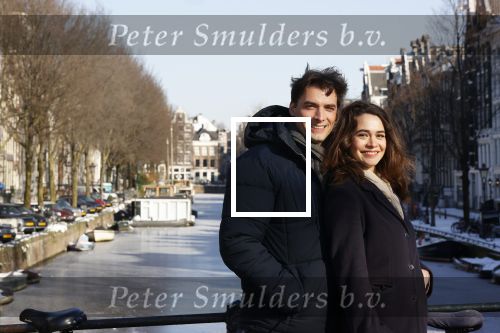 Amsterdam 12 februari 2021
Thierry Baudet en zijn verloofde Davide Heijmans bij de bevroren grachten in Amsterdam.
