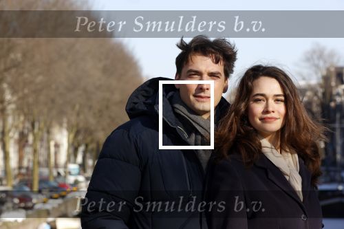 Amsterdam 12 februari 2021
Thierry Baudet en zijn verloofde Davide Heijmans bij de bevroren grachten in Amsterdam.