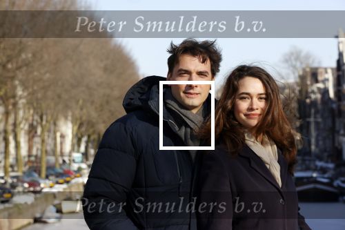Amsterdam 12 februari 2021
Thierry Baudet en zijn verloofde Davide Heijmans bij de bevroren grachten in Amsterdam.