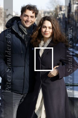 Amsterdam 12 februari 2021
Thierry Baudet en zijn verloofde Davide Heijmans bij de bevroren grachten in Amsterdam.