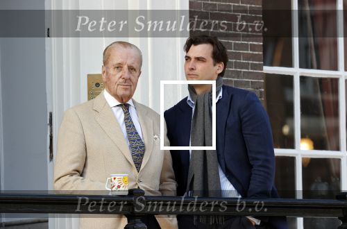 Amsterdam 26 februari 2021
Theo Hiddema en Thierry Baudet voor het huis / praktijk van Theo op de gracht in Amsterdam.
