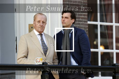 Amsterdam 26 februari 2021
Theo Hiddema en Thierry Baudet voor het huis / praktijk van Theo op de gracht in Amsterdam.