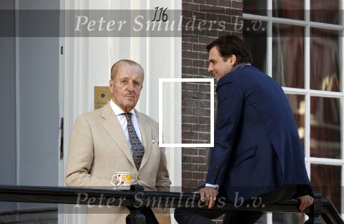 Amsterdam 26 februari 2021
Theo Hiddema en Thierry Baudet voor het huis / praktijk van Theo op de gracht in Amsterdam.