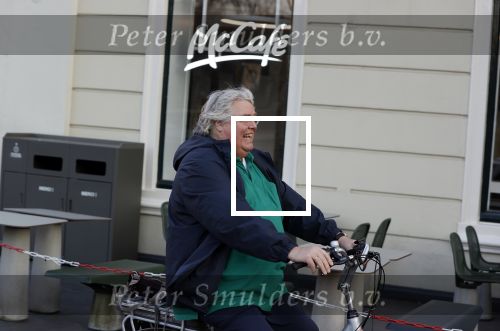 Den Haag 2 maart 2021
Ton Elias fietst door het centrum van Den Haag naar zijn huis toe