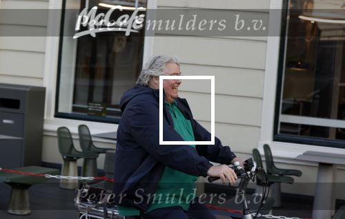 Den Haag 2 maart 2021
Ton Elias fietst door het centrum van Den Haag naar zijn huis toe