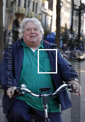Den Haag 2 maart 2021
Ton Elias fietst door het centrum van Den Haag naar zijn huis toe
