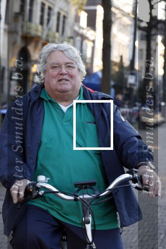 Den Haag 2 maart 2021
Ton Elias fietst door het centrum van Den Haag naar zijn huis toe