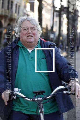 Den Haag 2 maart 2021
Ton Elias fietst door het centrum van Den Haag naar zijn huis toe