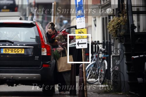 Amsterdam Abcoude 16 februari 2021
Trijntje Oosterhuis vertrekt vanuit haar huurhuis in Amsterdam naar haar nieuwe huis in Abcoude