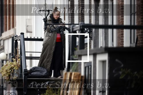 Amsterdam Abcoude 16 februari 2021
Trijntje Oosterhuis vertrekt vanuit haar huurhuis in Amsterdam naar haar nieuwe huis in Abcoude