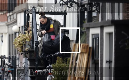 Amsterdam Abcoude 16 februari 2021
Trijntje Oosterhuis vertrekt vanuit haar huurhuis in Amsterdam naar haar nieuwe huis in Abcoude