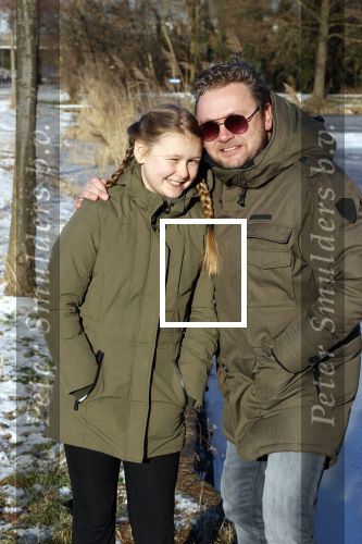 Weesp 13 februari 2021
Wesly Bronkhorst met zijn vriendin bij Klavertje 4