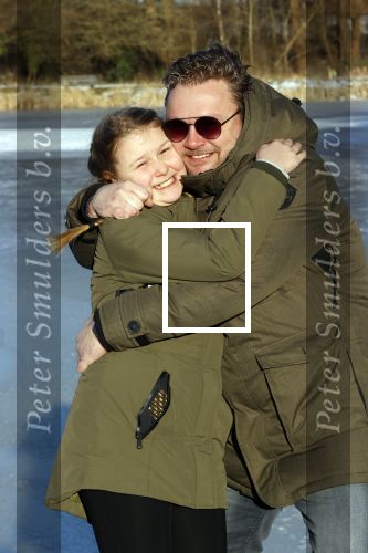 Weesp 13 februari 2021
Wesly Bronkhorst met zijn vriendin bij Klavertje 4