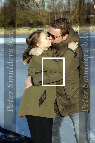 Weesp 13 februari 2021
Wesly Bronkhorst met zijn vriendin bij Klavertje 4
