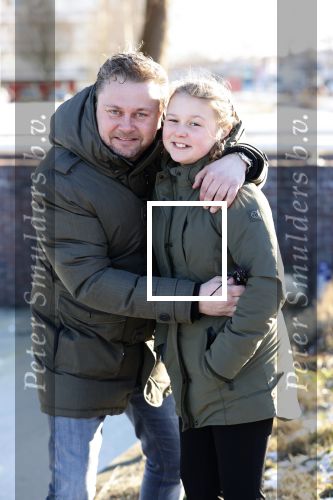 Weesp 13 februari 2021
Wesly Bronkhorst met zijn vriendin bij Klavertje 4
