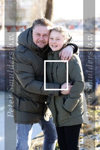 Weesp 13 februari 2021
Wesly Bronkhorst met zijn vriendin bij Klavertje 4