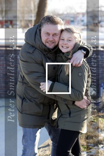 Weesp 13 februari 2021
Wesly Bronkhorst met zijn vriendin bij Klavertje 4