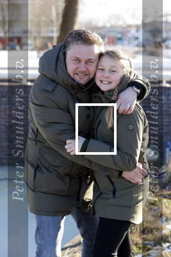 Weesp 13 februari 2021
Wesly Bronkhorst met zijn vriendin bij Klavertje 4