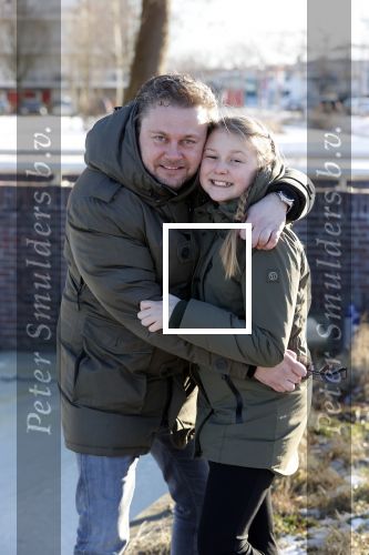 Weesp 13 februari 2021
Wesly Bronkhorst met zijn vriendin bij Klavertje 4