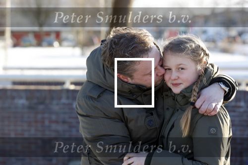 Weesp 13 februari 2021
Wesly Bronkhorst met zijn vriendin bij Klavertje 4