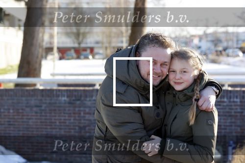 Weesp 13 februari 2021
Wesly Bronkhorst met zijn vriendin bij Klavertje 4