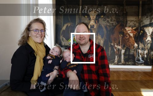 Dieverbrug 26 februari 2022
Boer Remco Aalders met zijn vrouw en hun pasgeboren tweeling