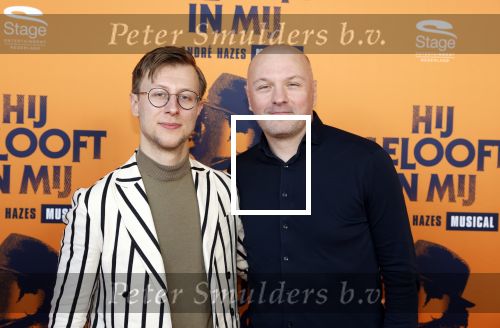 Apeldoorn 27 februari 2022
Premiere Hij gelooft in mij . Boris v d Ham met partner