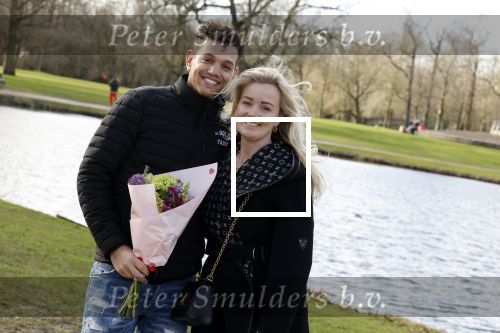 Amsterdam 14 februari 2022
Chahid Charak ( Dutch Performante) met zijn vrouw in het vondelpark en Amsterdam zuid.