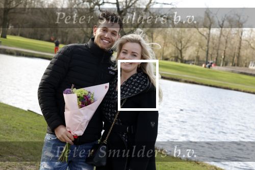 Amsterdam 14 februari 2022
Chahid Charak ( Dutch Performante) met zijn vrouw in het vondelpark en Amsterdam zuid.