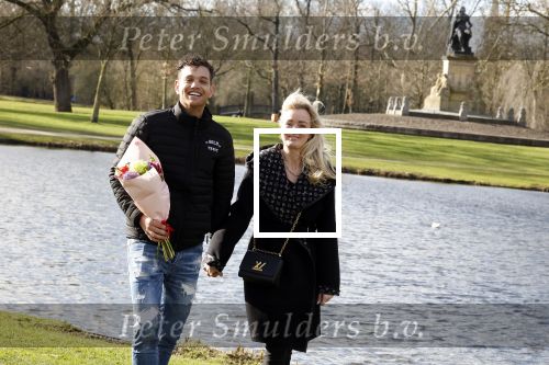 Amsterdam 14 februari 2022
Chahid Charak ( Dutch Performante) met zijn vrouw in het vondelpark en Amsterdam zuid.