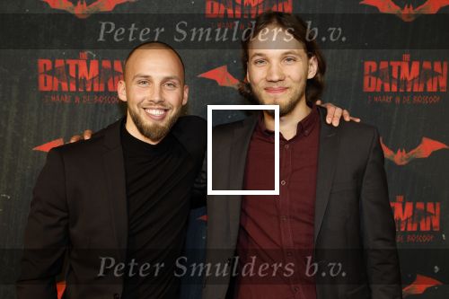 Amsterdam 28 februari 2022
Premiere Batman in Pathe Arena .
Edino v Dorsten met zijn broer Glory