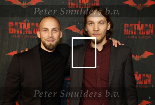Amsterdam 28 februari 2022
Premiere Batman in Pathe Arena .
Edino v Dorsten met zijn broer Glory