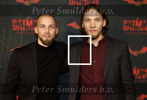 Amsterdam 28 februari 2022
Premiere Batman in Pathe Arena .
Edino v Dorsten met zijn broer Glory