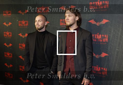 Amsterdam 28 februari 2022
Premiere Batman in Pathe Arena .
Edino v Dorsten met zijn broer Glory