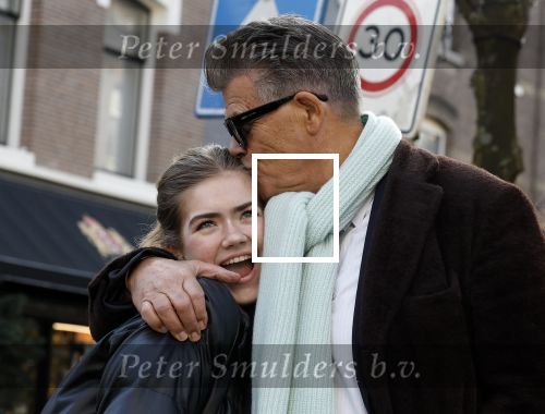 Amsterdam 26 februari 2022
Emile Ratelband met zijn dochter op de pc hooftstraat