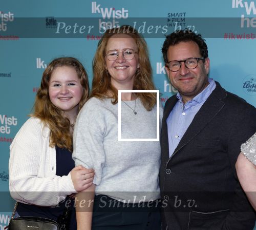 Amsterdam 14 februari 2022
Premiere ik wist het in Tuschinski.
Hilke Bierman met man en dochter