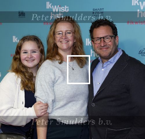 Amsterdam 14 februari 2022
Premiere ik wist het in Tuschinski.
Hilke Bierman met man en dochter